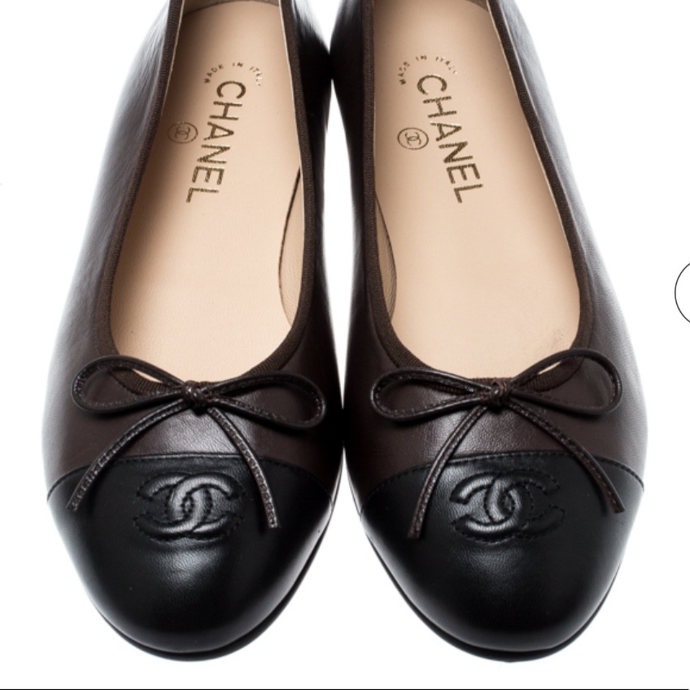 Chanel Cap Toe Flats
